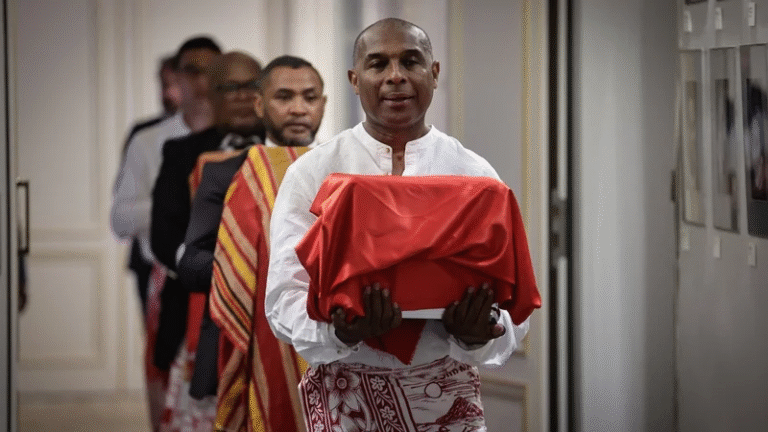 France Returns Skull of Monarch Killed During Colonial Era